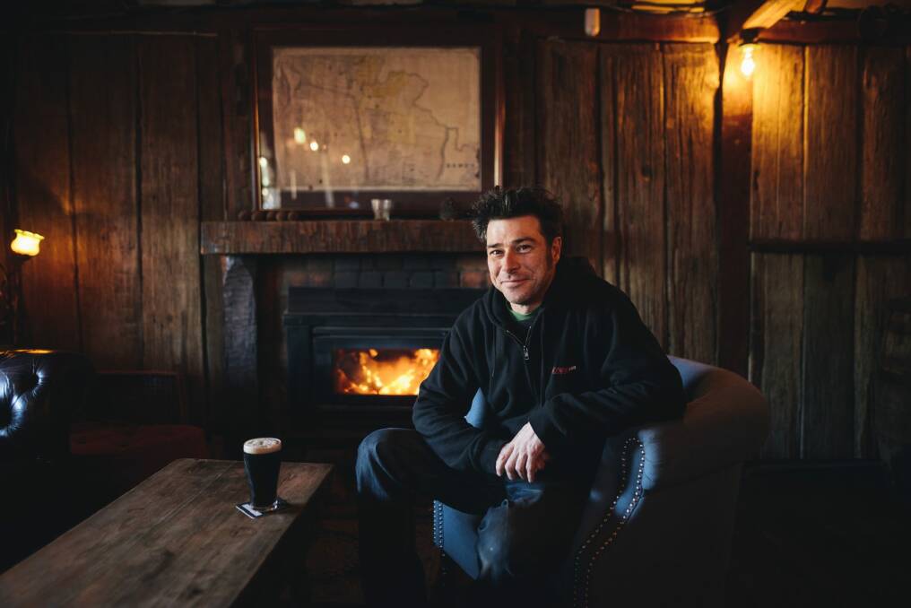 Nick Diver, co-owner of the Old Canberra Inn.  Photo: Rohan Thomson