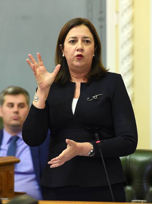 It was the second time the LNP had tried to refer Premier Annastacia Palaszczuk to a select ethics committee over the issue. Photo: AAP