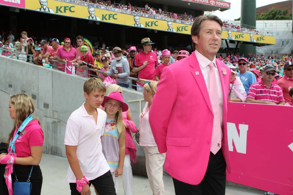 Glenn McGrath is coming to Canberra Photo: Getty Images