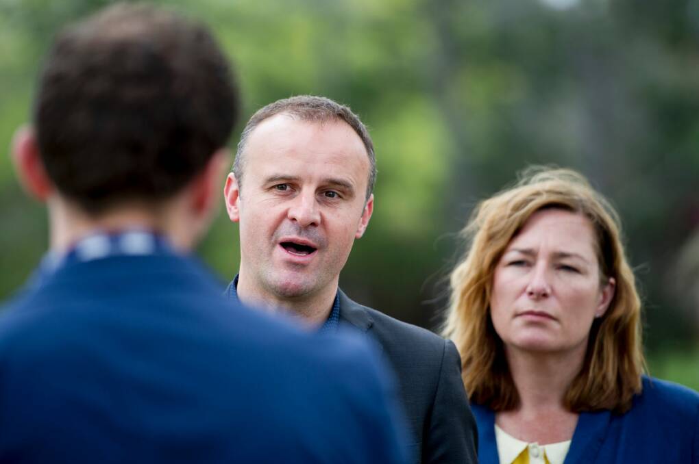 Deputy Chief Minister Yvette Berry: No decision on whether to release Brumbies audit. Photo: Jay Cronan