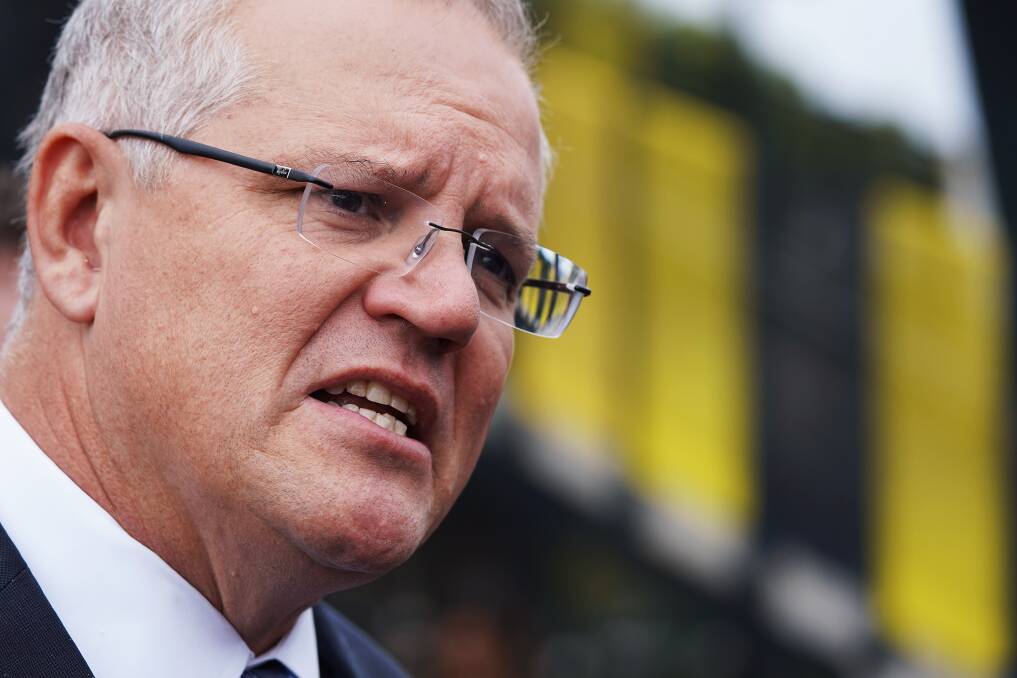Prime Minister Scott Morrison says the federal government will pay for the disability royal commission.  Photo: AAP