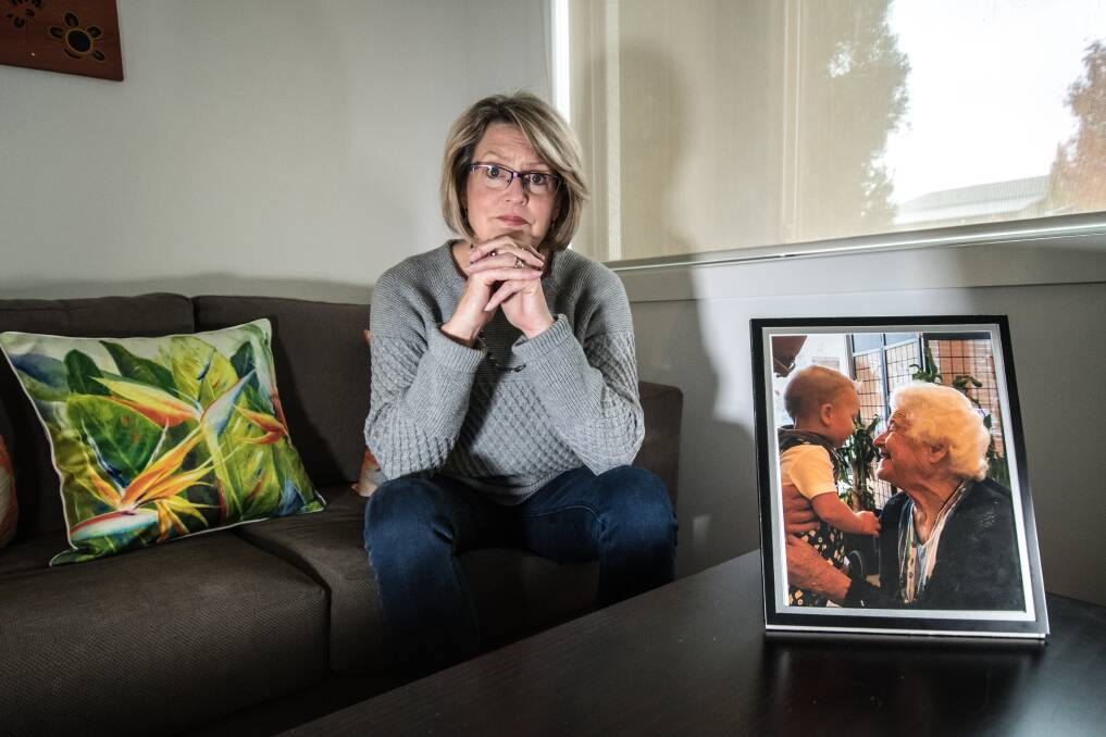 Robyn is seeking justice following the death of her mother last year.  Photo: Karleen Minney