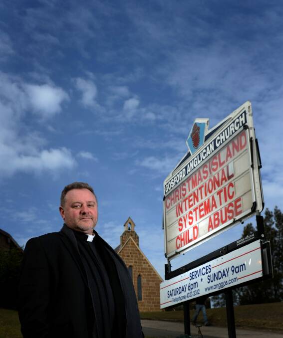 Gosford Anglican Church's the Reverend Rod Bower. Photo: Marina Neil