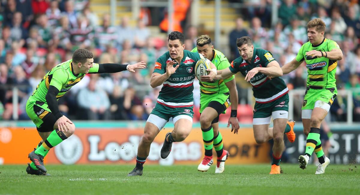 Welford Road: Toomua looks set to leave the historic home of the Leicester Tigers to take up an offer with the Rebels. Photo: PA Wire