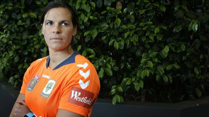 Canberra United goalkeeper Lydia Williams is back after a season in Sweden. Photo: Jeffrey Chan