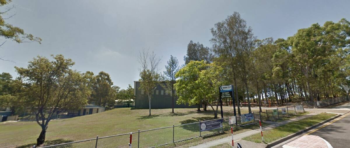 Middle Park State School has asked parents to keep children home on Friday. Photo: Google Street View
