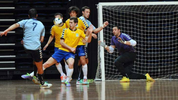The ACT may struggle to field futsal teams for next year's national championships. Photo: Graham Tidy