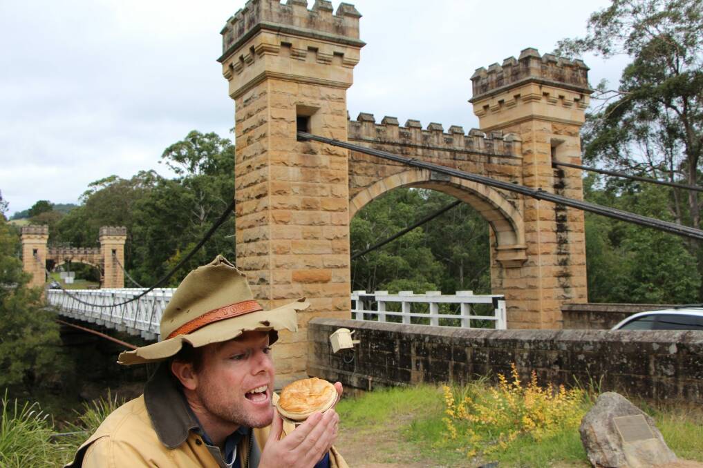 Kangaroo Valley is known for its historic suspension bridge, and also its pies. Photo: Dave Moore