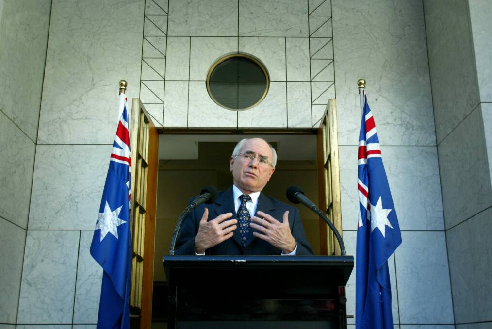 John Howard's government is the subject of a new book. Photo: Penny Bradfield