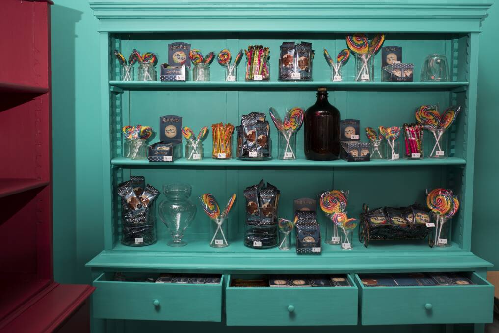 The store will sell chocolate jumping frogs, jelly slugs and chocolate wands. Photo: Jamila Toderas