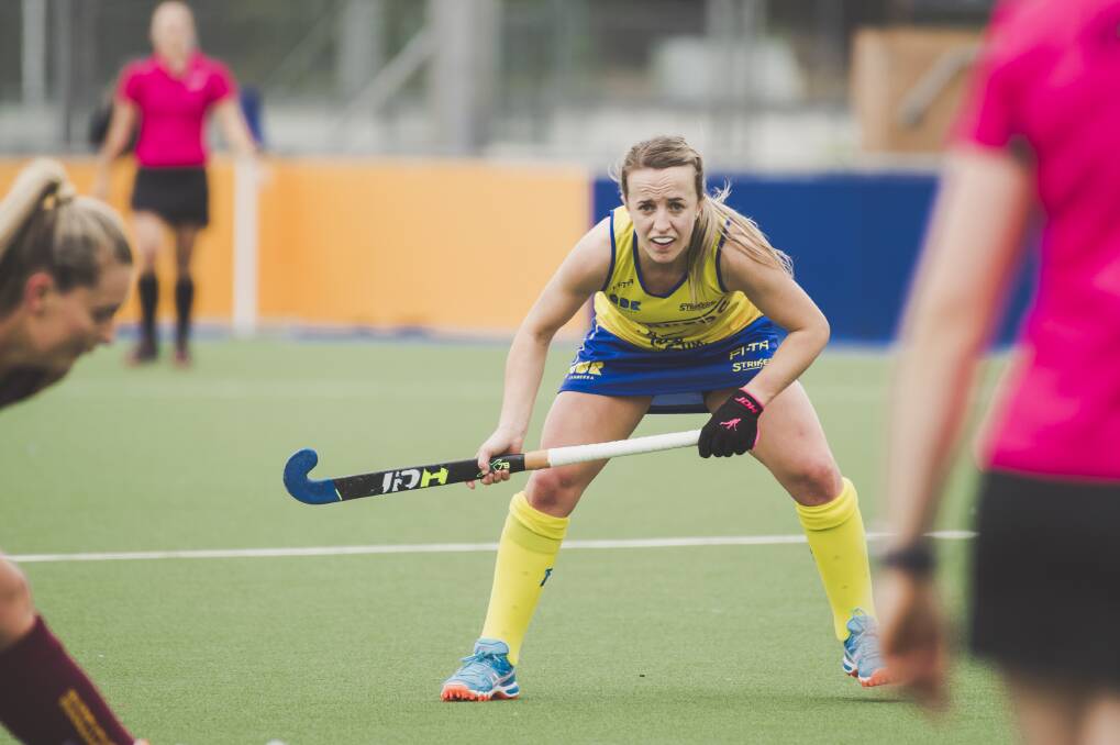 Jessica Smith helped Canberra win bronze. Photo: Jamila Toderas
