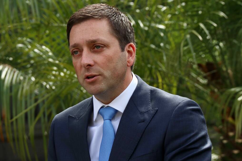 Opposition Leader Matthew Guy's East West Link pitch will make roads a key election battleground. Photo: AAP
