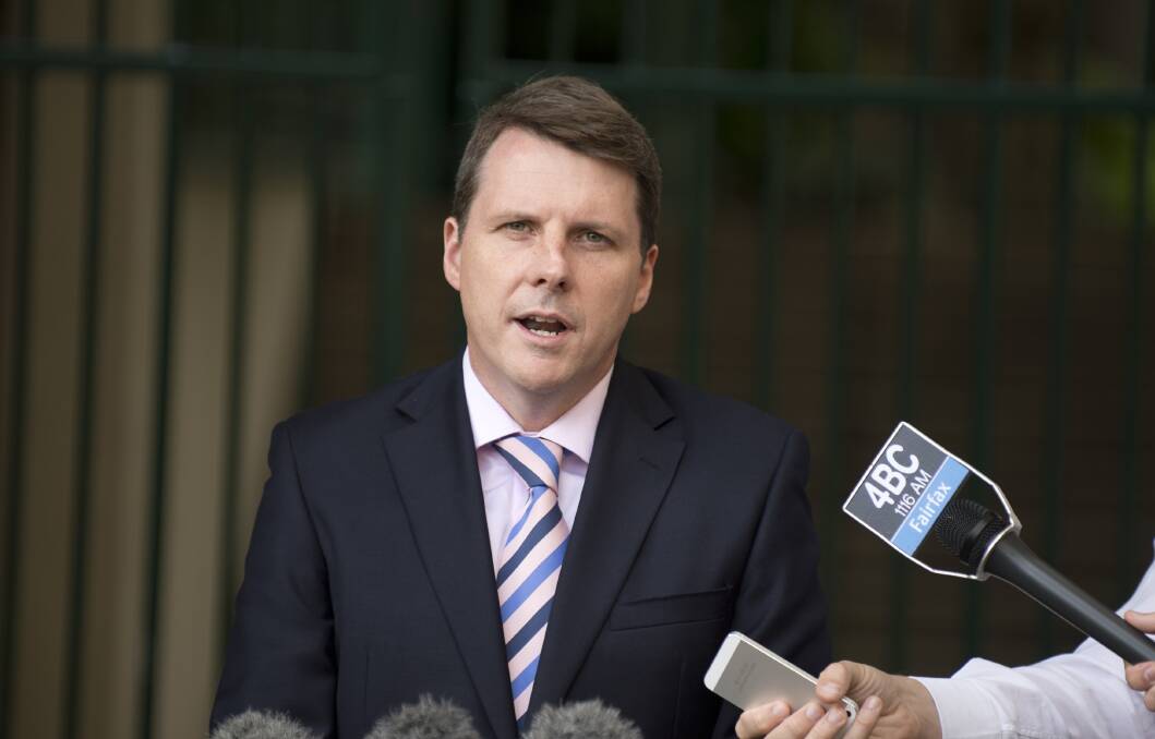 LNP member Christian Rowan has spoken out about pill testing in Queensland. Photo: Harrison Saragossi