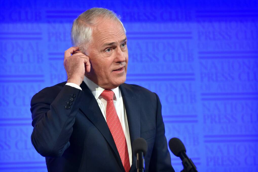 Prime Minister Malcolm Trunbull, sorry, Turnbull Photo: Bloomberg