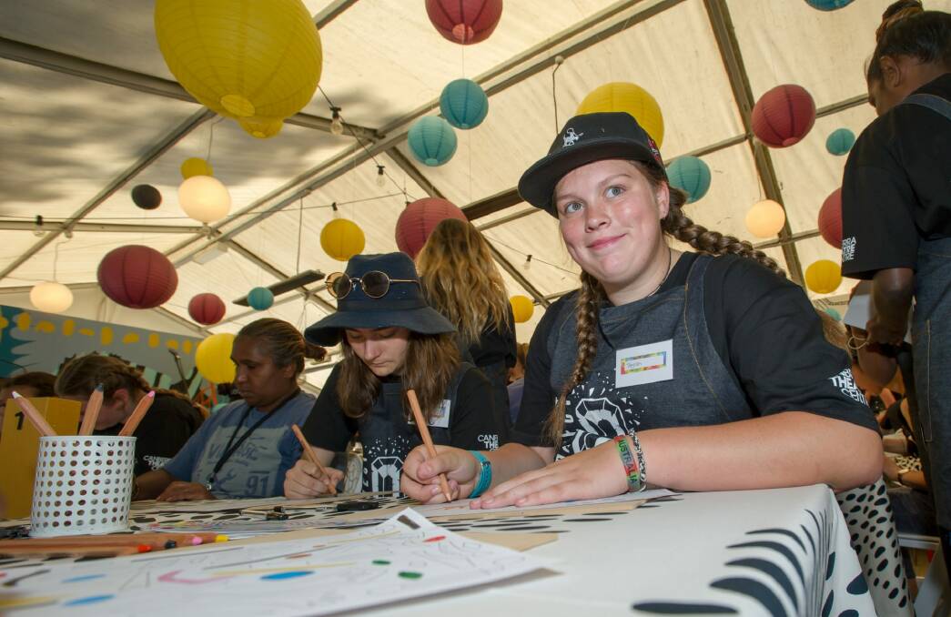 Cooma's Taylah Brooks, 14, helped organise the fundraiser as part of her work with Project O. Photo: Karleen Minney