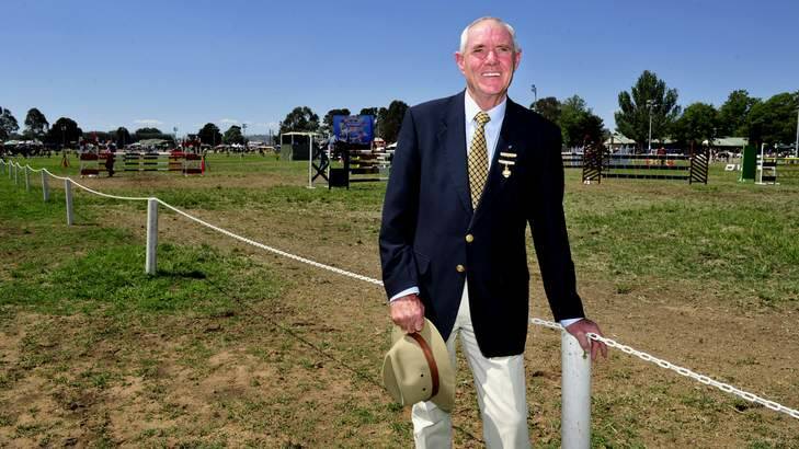Stephen Beer, president Royal Canberra Show Society. Photo: Melissa Adams