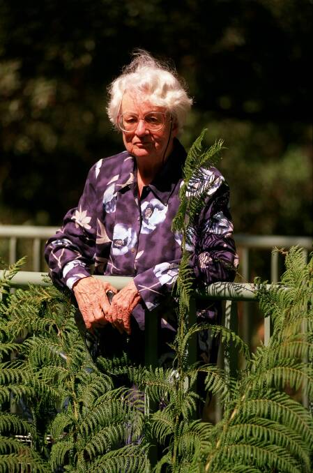 Author and activist Judith Wright (1915-2000) Photo: Mike Bowers
