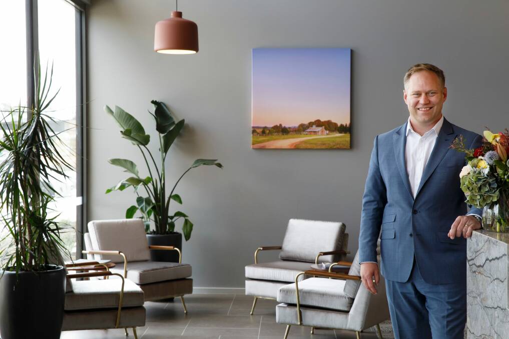 Abode Hotels general manager Rien Donkin at the new Abode Murrumbateman Hotel.  Photo: Sitthixay Ditthavong