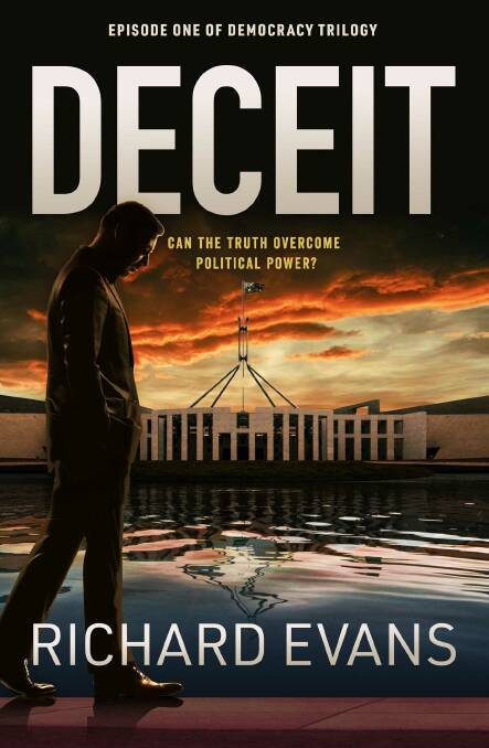 Deceit, by Richard Evans, Simon and Schuster, $29.99. Photo: Supplied 
