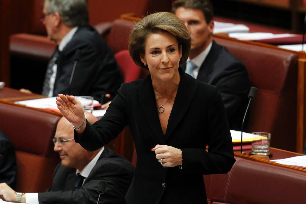 Senator Michaelia Cash says the packs will help educate new arrivals
on their rights in Australia.   Photo: Andrew Meares
