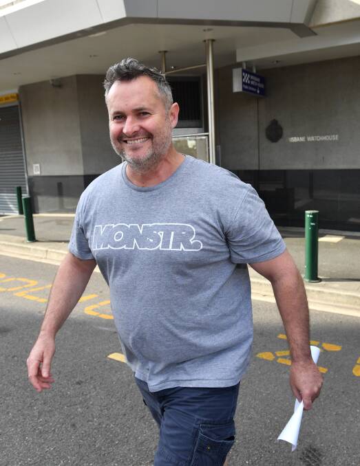 Lawyer Adam Magill was been given bail in November after he had been arrested for allegedly breaching his bail conditions the first time.  Photo: AAP/Darren England.