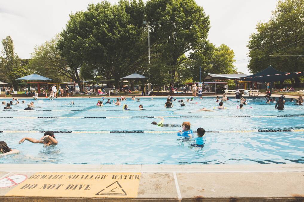 The operator of the Dickson Aquatic Centre is sounding out community views on the future of the beloved pool.  Photo: Jamila Toderas