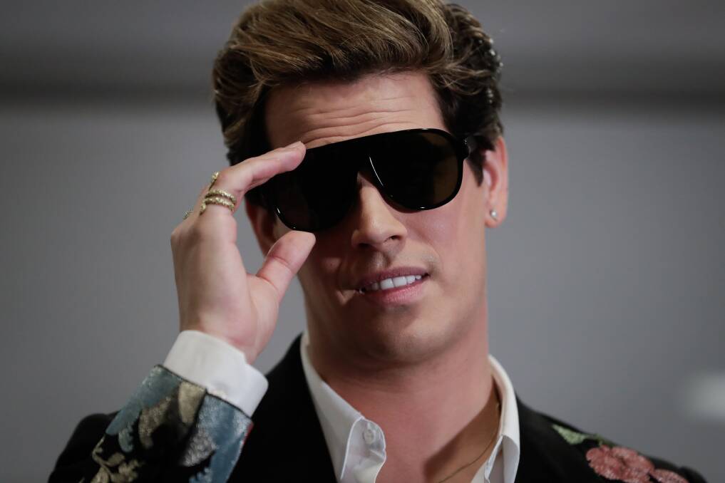 An Australian tour by Milo Yiannopoulos has resulted in a clash between the publisher of Penthouse Australia and celebrity publicist Max Markson. Photo: Alex Ellinghausen
