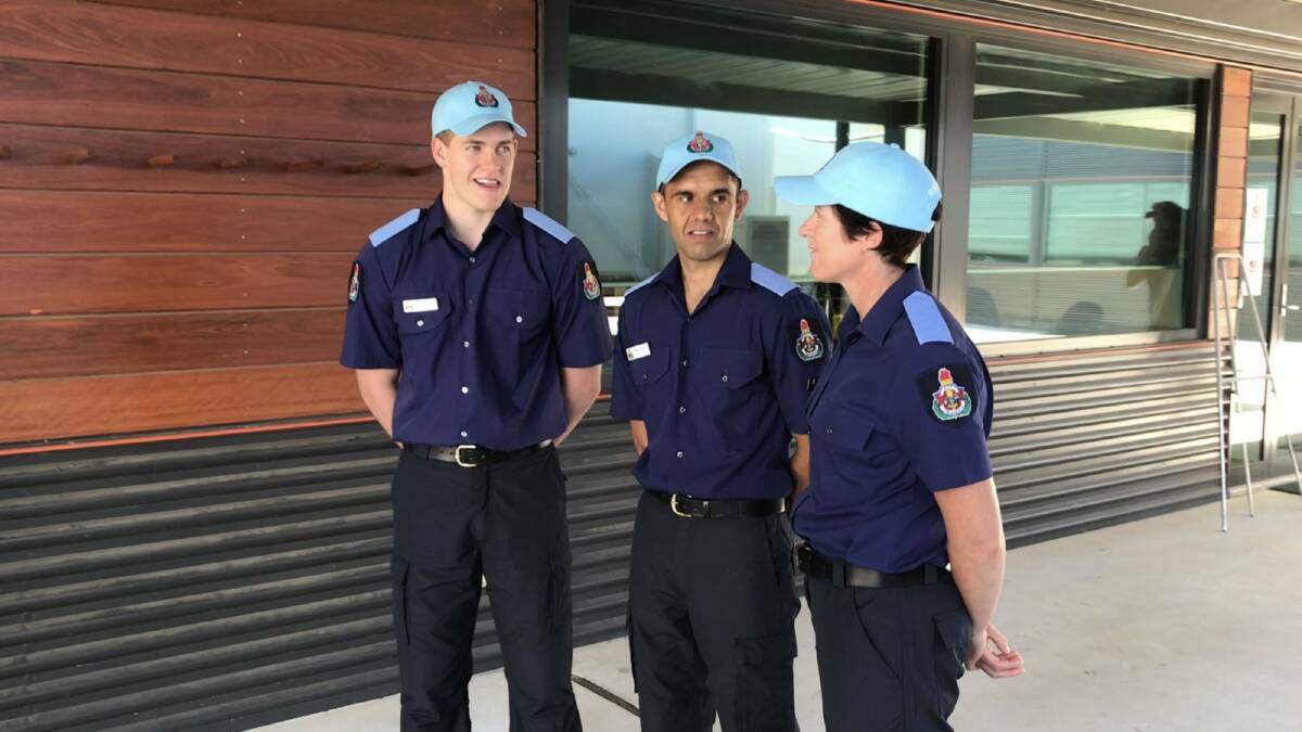 Ryan Goodall, Mark Parsons and Julia Chadburn have been recruited to the ACT Fire and Rescue Service. 