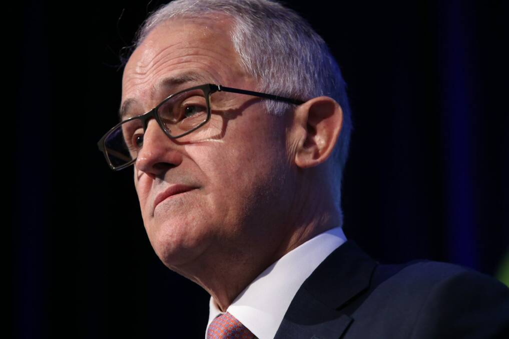 Prime Minister Malcolm Turnbull says debate about change to section 18C of the Racial Discrimination Act is "reasonable". Photo: Louise Kennerley