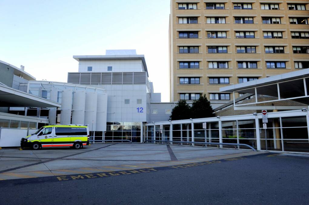 Canberra Hospital in Woden. Photo: Rohan Thomson