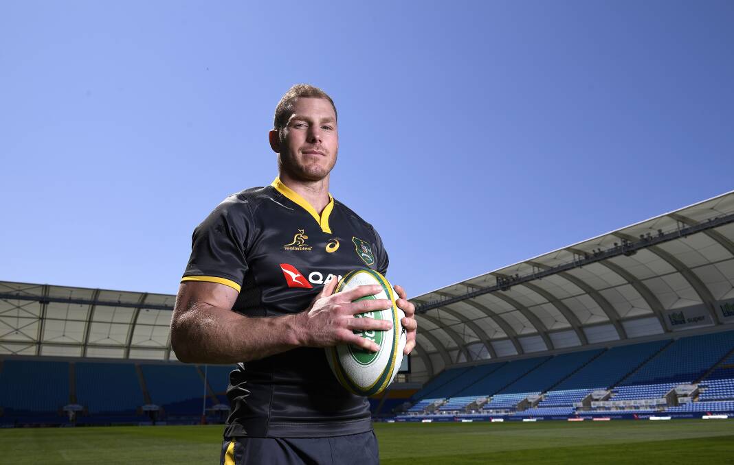 David Pocock is one of several players the Brumbies will meet with to discuss their contract futures. Photo: AAP