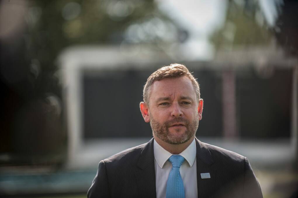 Jeff House, head of Enterprise Canberra, resigned this week amid turmoil over the appointment of his partner to a temporary job. Photo: Karleen Minney