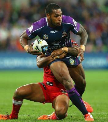 Raiders scare: Sisa Waqa has assured the Canberra club he will be in the capital in 2015. Photo: Getty Images