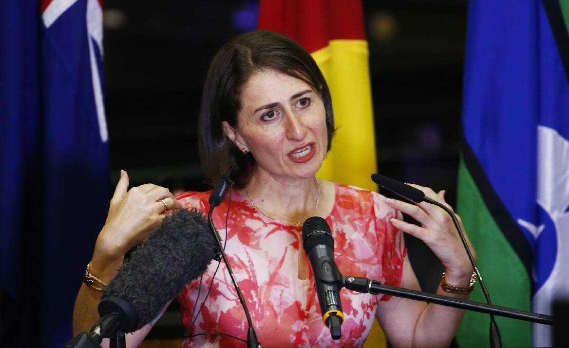 Politicians, like Berejiklian, always use the term "affordability". If you got rid of the Orwellian doublespeak, they have to be saying, "We want house prices to fall." Photo: Daniel Munoz