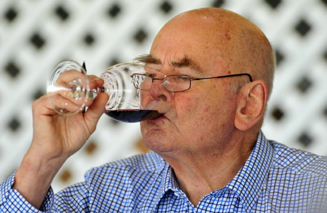 James Halliday  described the 2013 shiraz viognier as having beautiful flavours and complex perfumes.  Photo: Graham Tidy