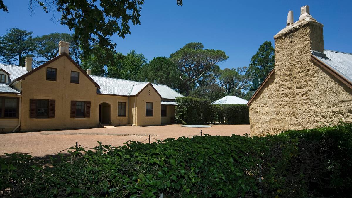 Lanyon Homestead, in Canberra's south connects visitors with the pre and post settlement history of the Canberra region. Photo: Eddie Misic