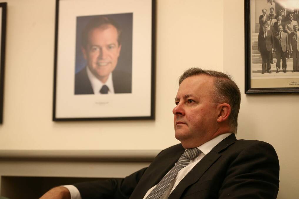 Labor frontbencher Anthony Albanese is one of several Labor MPs considering changing seats after changes in electorate boundaries were announced last week. Photo: Alex Ellinghausen