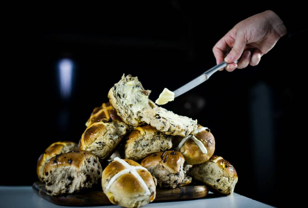 We tasted some of Canberra's hot cross buns. It's a tough job, but somebody's gotta do it. Photo: karleen minney