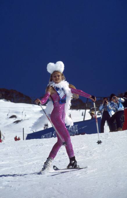 Ballet skiing was also part of freestyle skiing in the 1970s. Photo: Supplied
