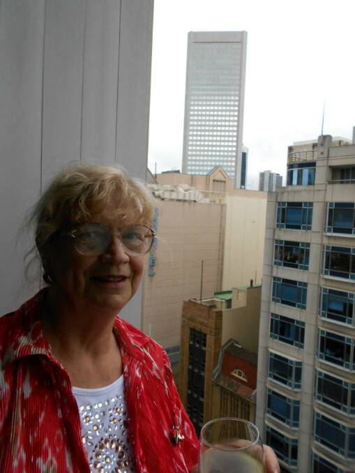 Mary Van de Graaff says she and her husband are forced to keep their blinds shut all day because of the searing heat that comes through their window. Photo: Supplied