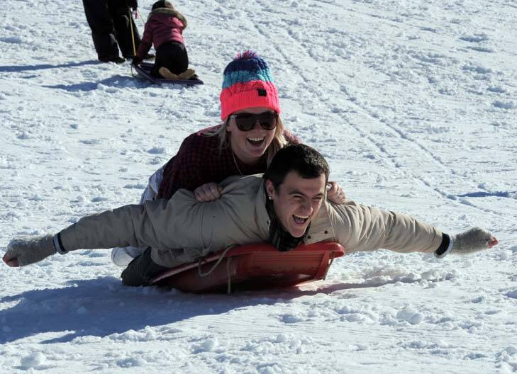 Tobogganing has been banned at Thredbo, just a week until the start of the snow season.  Photo: Graham Tidy