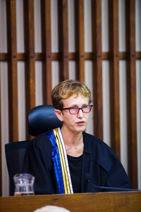 ACT Supreme Court Chief Justice Helen Murrell acknowledged the ruling may be "unusual" and "disturbing" for jurors. Photo: Rohan Thomson