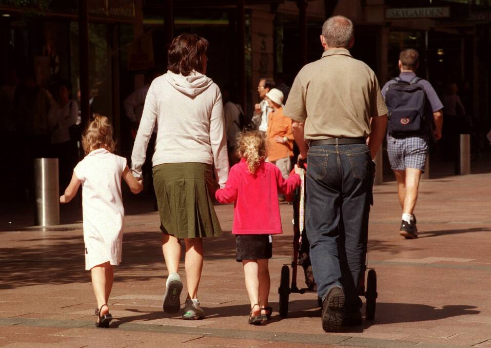 The government has released a revamped family payments bill. Photo: Natalie Boog