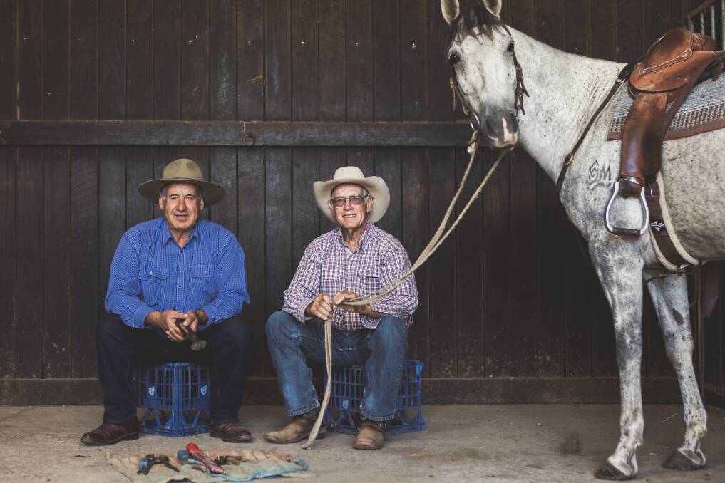 A short film has been made about Angelo Costa and Ray Hawke's 65-year friendship. Photo: Jamila Toderas