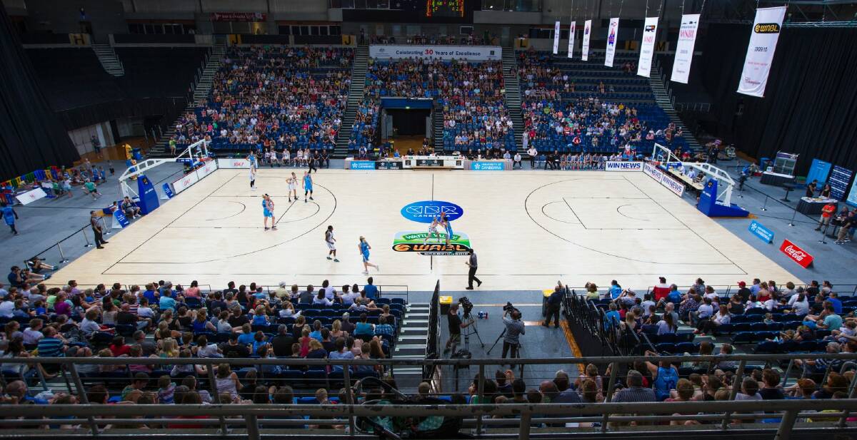 The AIS Arena will get a $10 million revamp to attract more events. Photo: Matt Bedford