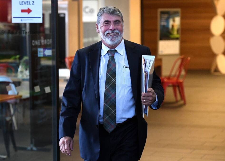 Moreton Bay Regional Council mayor Allan Sutherland said the council had resolved to tighten election sign laws. Photo: AAP Image/ Dan Peled