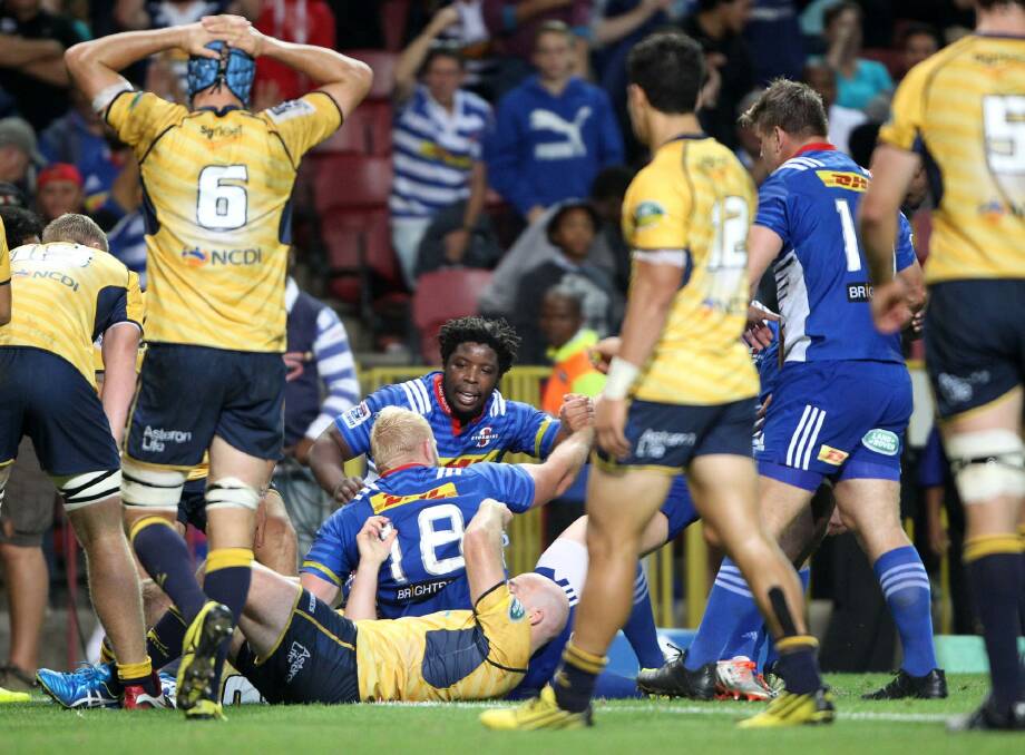 The Brumbies crashed to their first loss of the season in Cape Town. Photo: Gallo Images