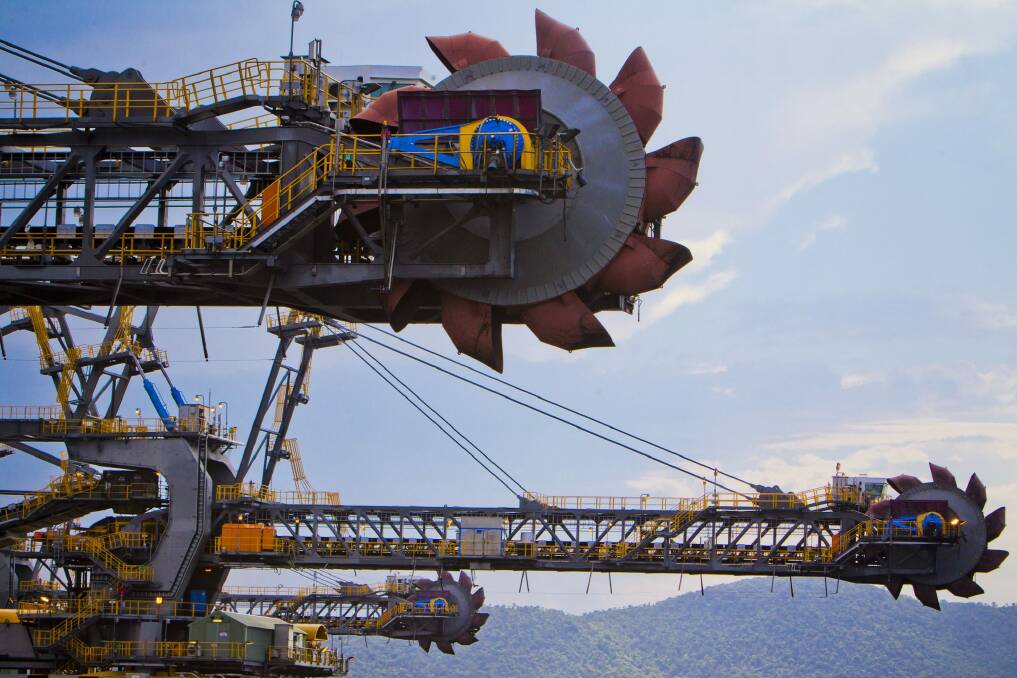 Equipment at the Abbot Point coal terminal in Queensland. Photo: Glenn Hunt