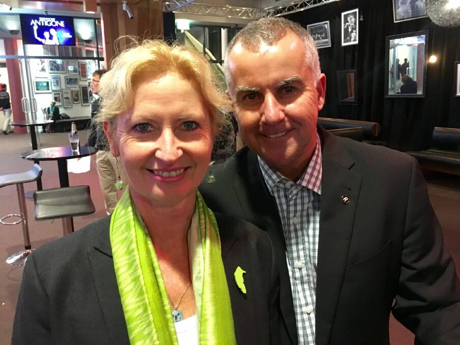 Dorte Ekelund and husband Jeremy Lasek plan to stay in Canberra. Photo: Supplied