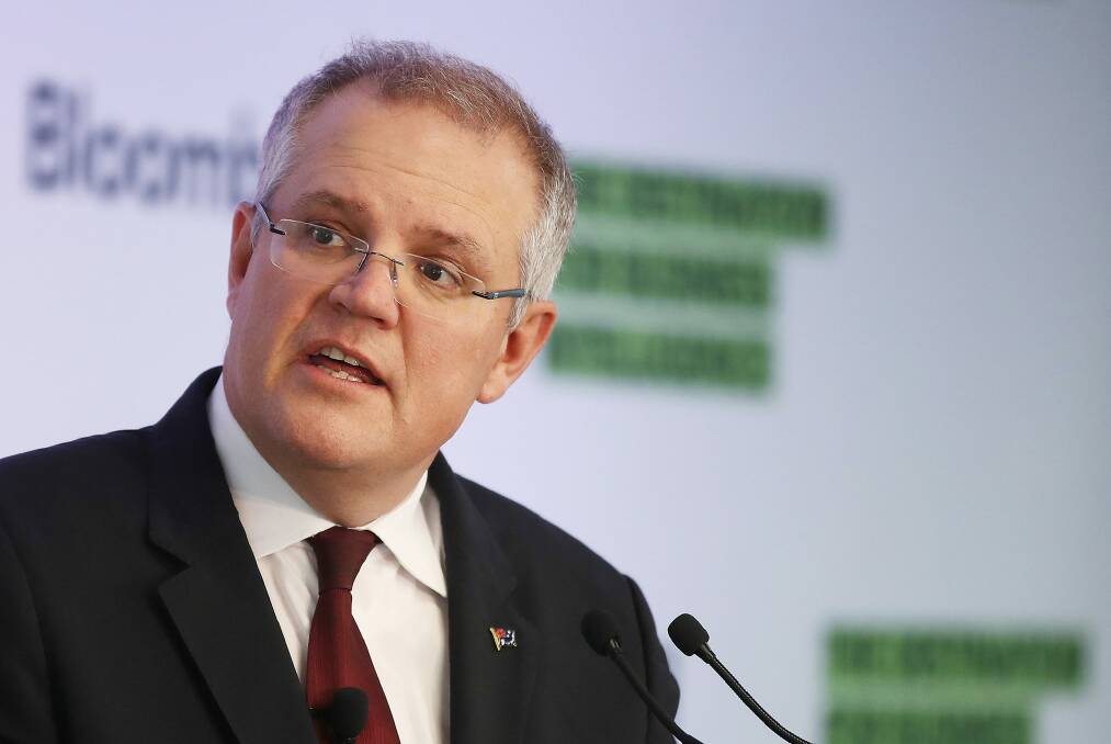 Treasurer Scott Morrison has pulled the wrong rein by attacking the poor in the past. Photo: Bloomberg